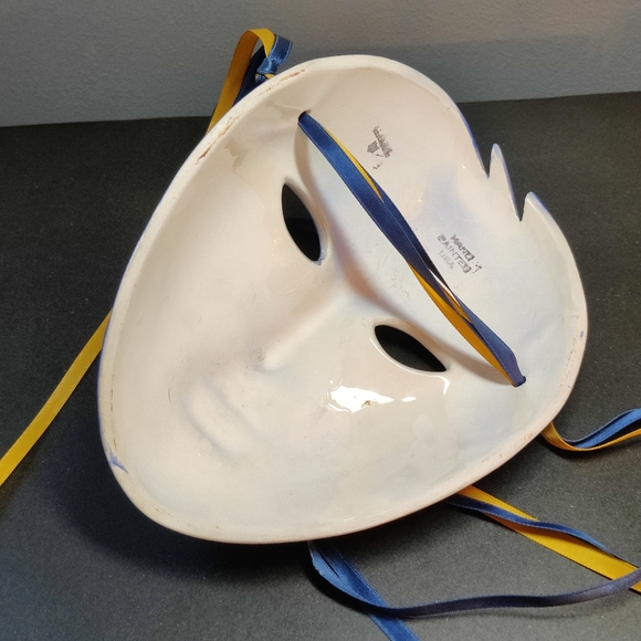 Hand painted Ceramic Celestial Decorative Mask 7 inch - Picture 4 of 6